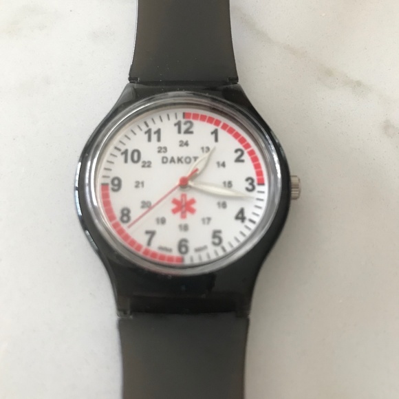 Dakota Watch Quartz Movement Stainless Steel Back Water Resistant 100 ft Nursing - Picture 1 of 3